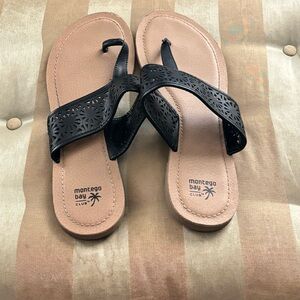 Beach sandal wear
